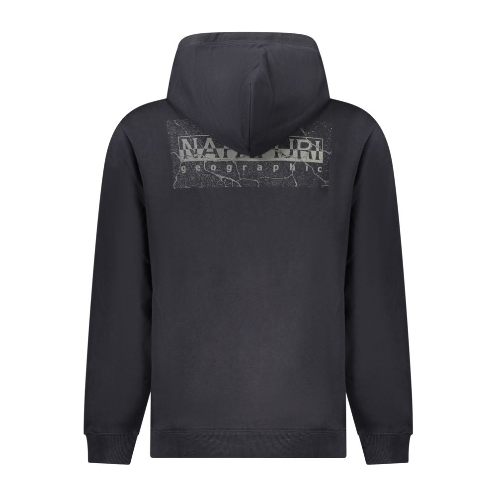 Napapijri Schwarzer Baumwollpullover für Männer